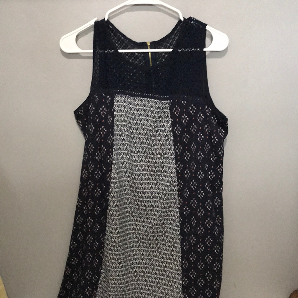 Fun multi-pattern dress